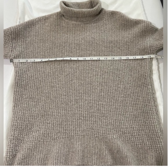MADEWELL Wafflestitch Turtleneck Merino Wool Sweater XS - Picture 8 of 10